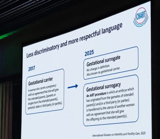 Photo of screen showing updated Glossary language.